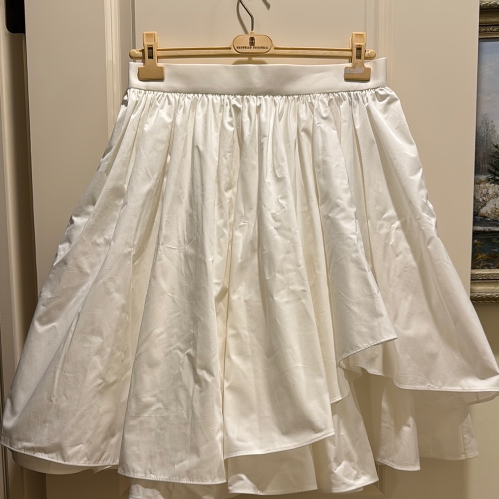 Tory Burch White Knee-Length Skirt